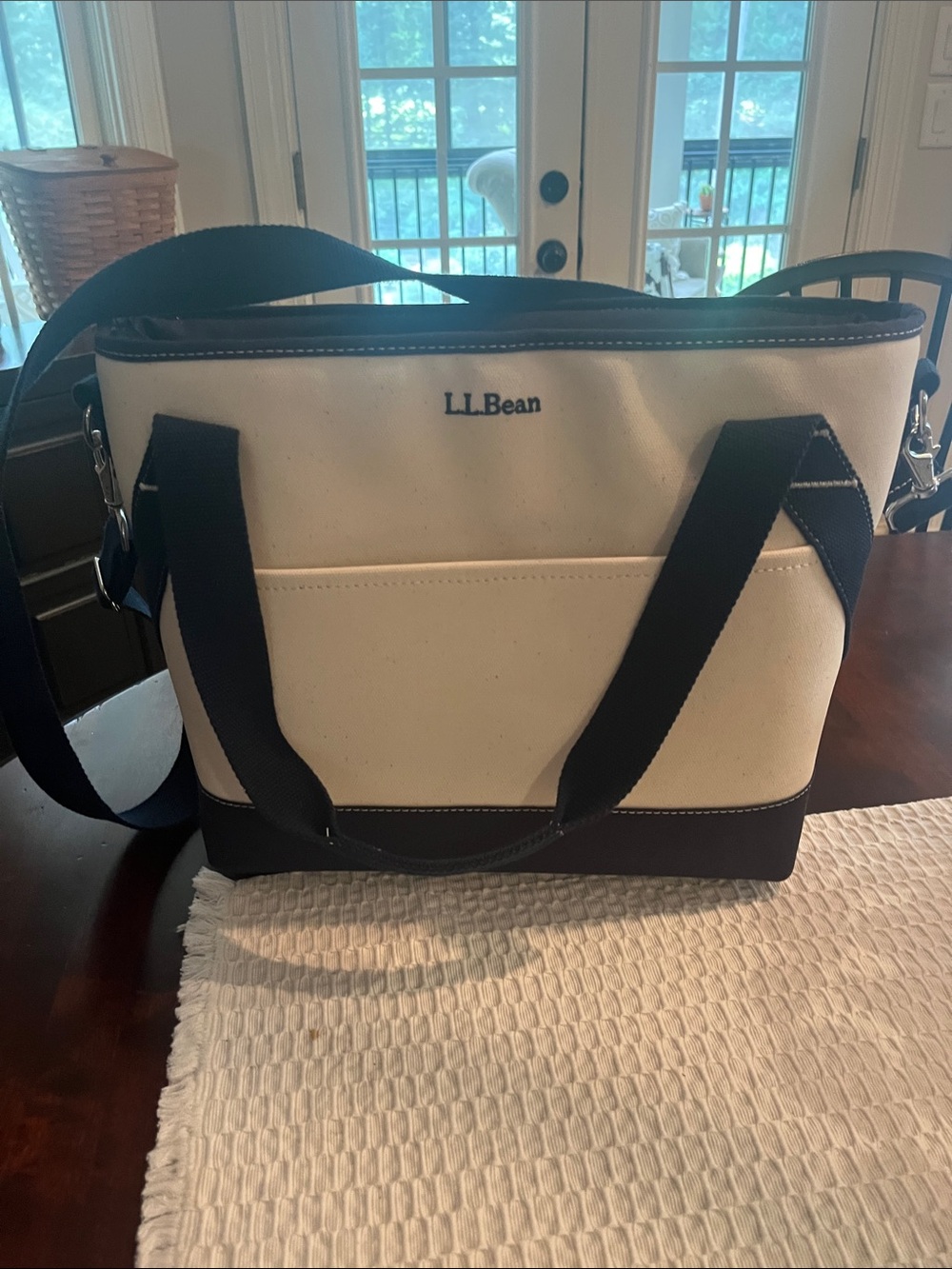 L.L. Bean Canvas soft cooler Bag.  Never been used